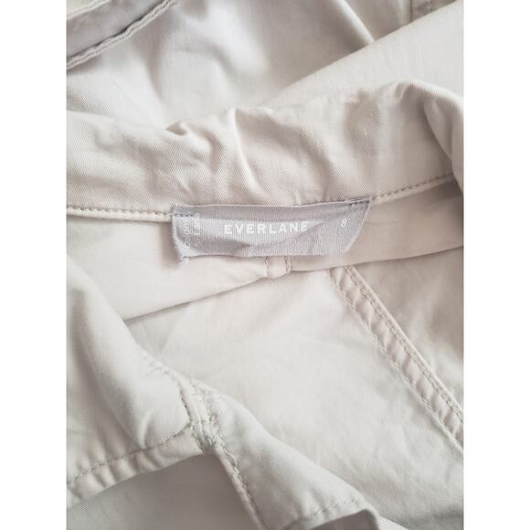 Everlane Modern Utility Jumpsuit In Sandstone Cream Size 8 - Picture 8 of 9